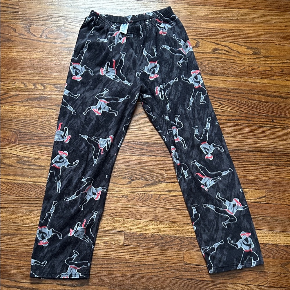 4 pairs of boys fleece pj pants